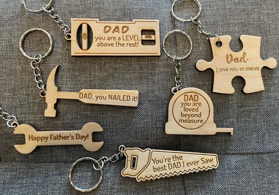 Fathers Day Keyring